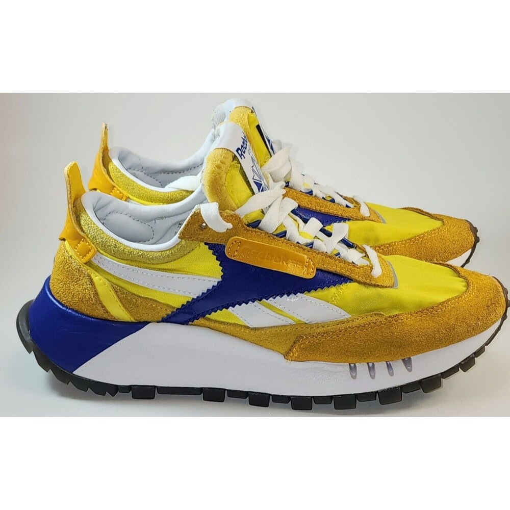 Reebok Classic OG Leather Legacy Collegiate Gold Yellow Womans Size 5